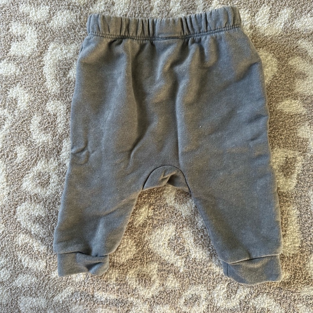 Cozy Gray Baby Pants